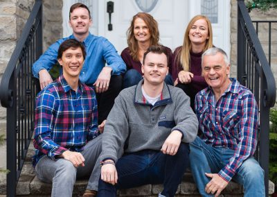 Family portrait photos in Beeton, Ontario by Frank Myrland Photography