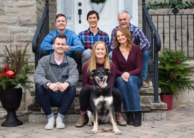 Family portrait photos in Beeton, Ontario by Frank Myrland Photography