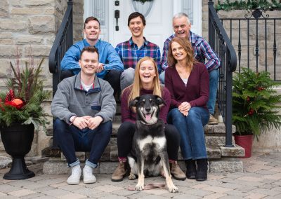 Family portrait photos in Beeton, Ontario by Frank Myrland Photography
