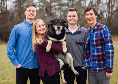 Family portrait photos in Beeton, Ontario by Frank Myrland Photography