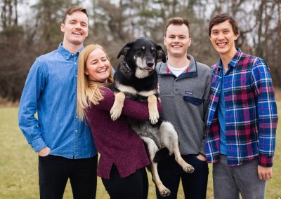 Family portrait photos in Beeton, Ontario by Frank Myrland Photography