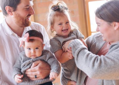Family portrait photos at the Gibson Centre in Alliston, Ontario by Frank Myrland Photography