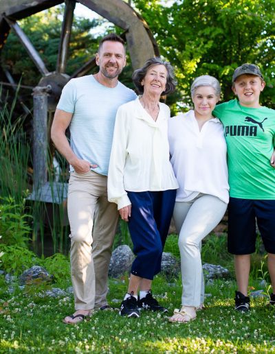 Outdoor Family Photography in Alliston, Ontario by Frank Myrland Photograhy