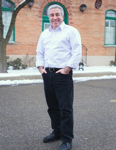 Portrait photos of a man in Alliston, Ontario by Frank Myrland Photography