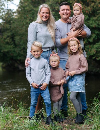 Family Portrait Photography in Alliston, Orangeville and Palgrave