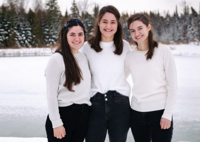 Winter Family Portrait Photo Session in Orangeville by Frank Myrland Photography