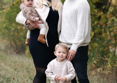 Orangeville family portrait photography with a small family by Frank Myrland Photography