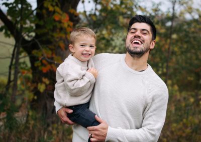 Orangeville family portrait photography with a small family by Frank Myrland Photography