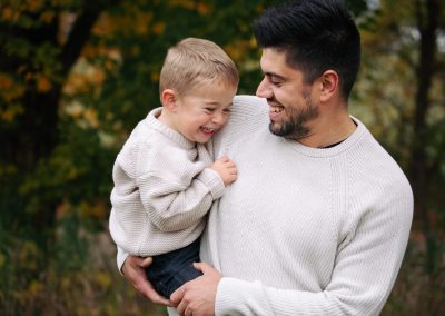Orangeville family portrait photography with a small family by Frank Myrland Photography