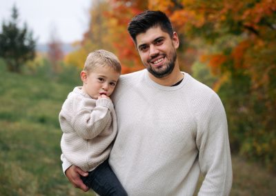 Orangeville family portrait photography with a small family by Frank Myrland Photography
