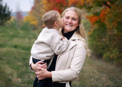 Orangeville family portrait photography with a small family by Frank Myrland Photography