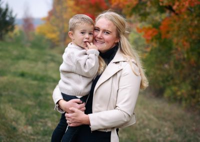 Orangeville family portrait photography with a small family by Frank Myrland Photography