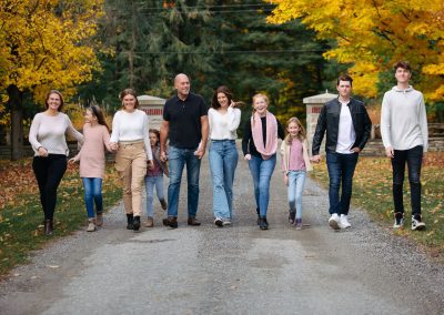 Autumn Family Photoshoot in Orangeville by Frank Myrland Photography
