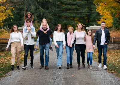 Autumn Family Photoshoot in Orangeville by Frank Myrland Photography