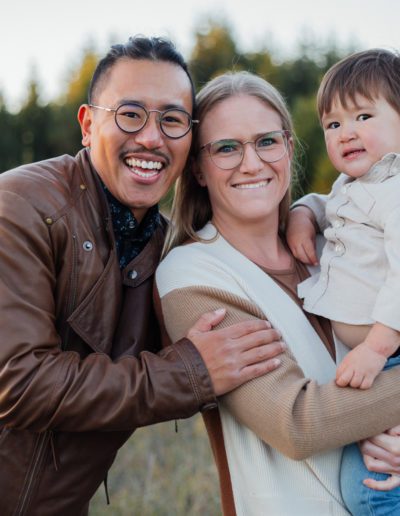 Orangeville Island Lake Autumn Family Portrait Session with Frank Myrland Photography