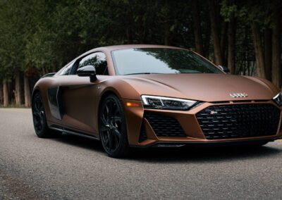 Car Photography in Orangeville with an Audi R8 by Frank Myrland Photography