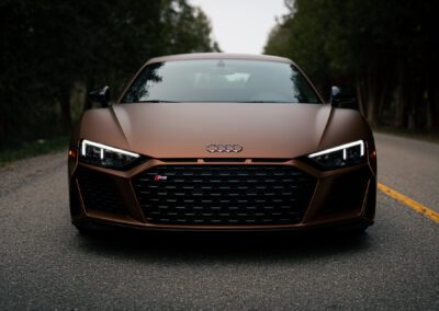 Car Photography in Orangeville with an Audi R8 by Frank Myrland Photography