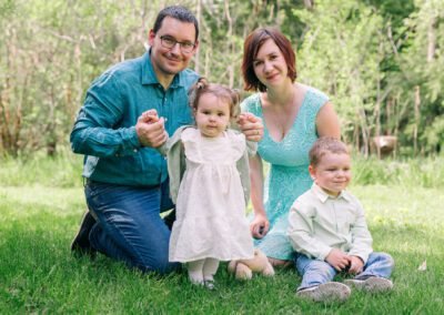 Family Portrait Photography at Island Lake in Orangeville by Frank Myrland Photography