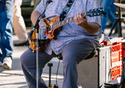 Musicians at the 2024 Orangeville Blues and Jazz Festival - Photos by Frank Myrland Photography
