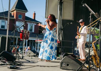 Musicians at the 2024 Orangeville Blues and Jazz Festival - Photos by Frank Myrland Photography