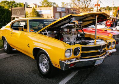 A classic car at the Blues Cruise for the 2024 Orangeville Blues and Jazz Festival - Photos by Frank Myrland Photography