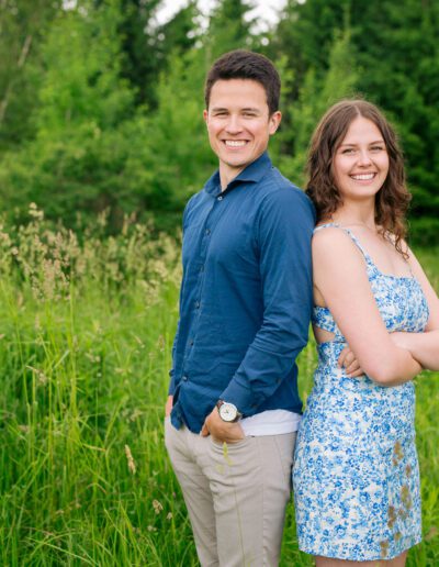 Orangeville family portrait photoshoot at Island Lake Conservation Area by Frank Myrland Photography