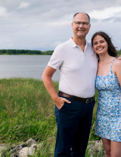 Orangeville family portrait photoshoot at Island Lake Conservation Area by Frank Myrland Photography