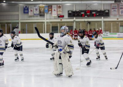 Rep League Youth Girls Hockey Action Photography in Alliston and Markham/Stouffville