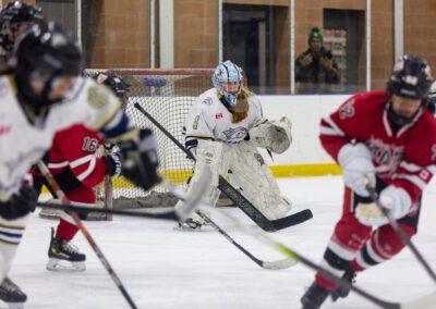 Rep League Youth Girls Hockey Action Photography in Alliston and Markham/Stouffville