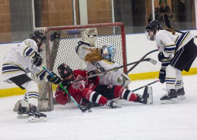 Rep League Youth Girls Hockey Action Photography in Alliston and Markham/Stouffville