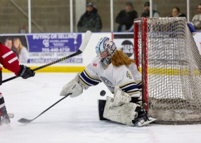 Rep League Youth Girls Hockey Action Photography in Alliston and Markham/Stouffville