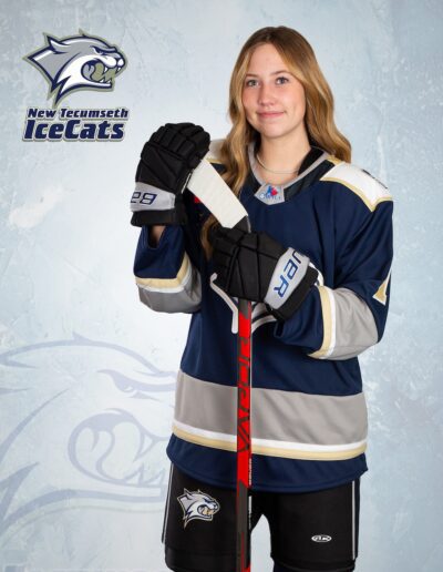 Minor league hockey portrait