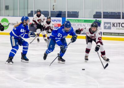 Caledon youth hockey league game action photography by Frank Myrland