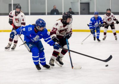Caledon youth hockey league game action photography by Frank Myrland
