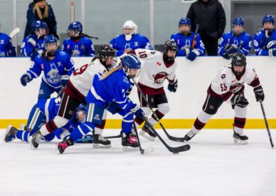 Caledon youth hockey league game action photography by Frank Myrland
