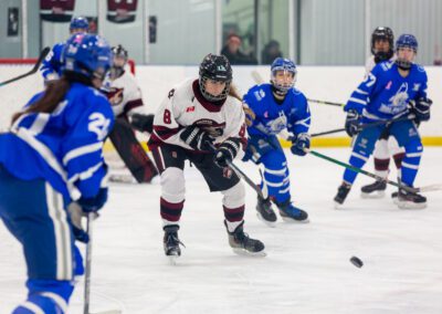 Caledon youth hockey league game action photography by Frank Myrland