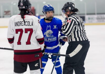 Caledon youth hockey league game action photography by Frank Myrland