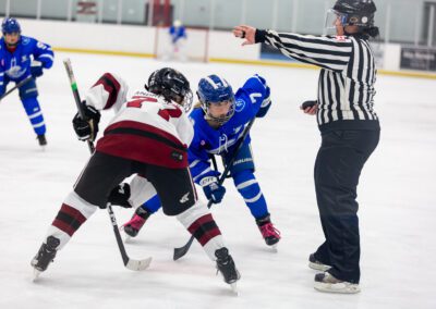 Caledon youth hockey league game action photography by Frank Myrland
