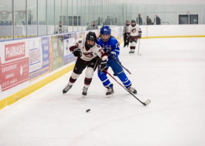 Caledon youth hockey league game action photography by Frank Myrland