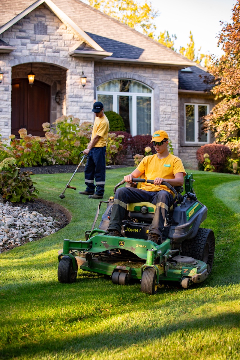 Landscape contractor company photography by Frank Myrland Photography in Orangeville, Ontario